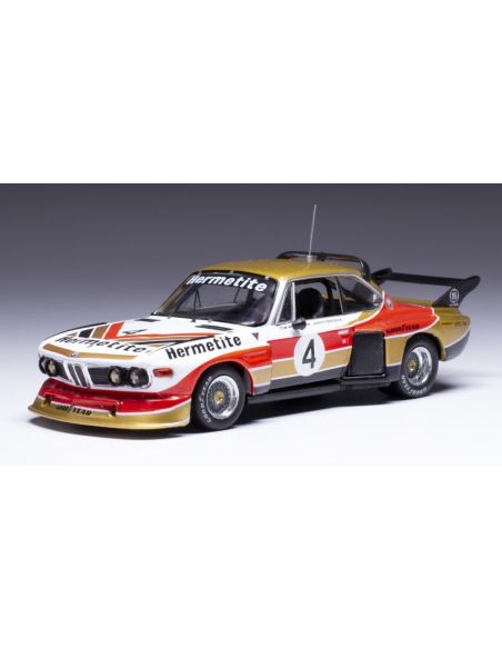 IXO MODEL GTM167 BMW 3.5 CSL N.4 SILVERSTONE 1976GR.5 FITZPATRICK-WALKINSHAW 1:43 Modellino