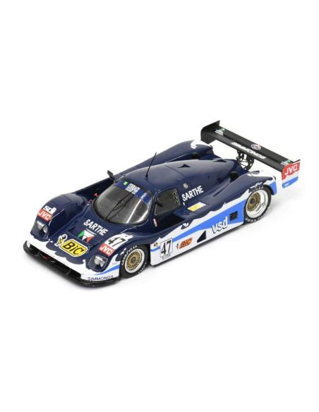 SPARK MODEL S3537 COUGAR C 26 S N.47 24 H LE MANS 1991 BOURDONNAIS-TROLLE-BRAND 1:43 Modellino