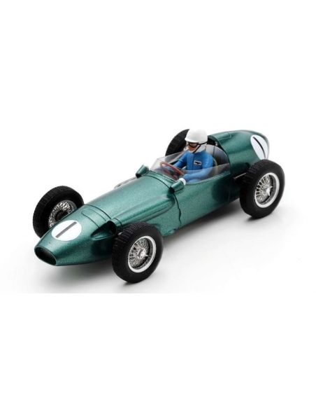 SPARK MODEL S8135 ASTON MARTIN DBR4 N.1 2nd INTERNATIONAL TROPHY 1959 ROY SALVADORI 1:43 Modellino