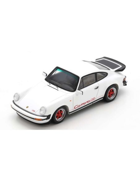 SCHUCO SH450919700 PORSCHE 911 3.2 CARRERA CS COUPE 1989 WHITE 1:43 Modellino