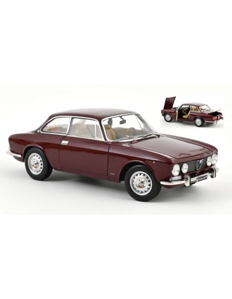 NOREV NV187916 ALFA ROMEO 2000 GTV 1973 MAROON 1:18 Modellino