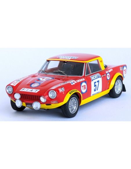 TROFEU TFDSN213 FIAT 124 ABARTH RALLY 1000 LAKES RALLY 1974 OKSALA-AHO 1:43 Modellino