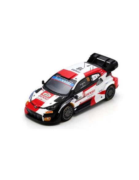 SPARK MODEL S6740 TOYOTA GR YARYS RALLY1 N.18 5th RALLY JAPAN 2023 KATSUTA-JOHNSTON 1:43 Modellino