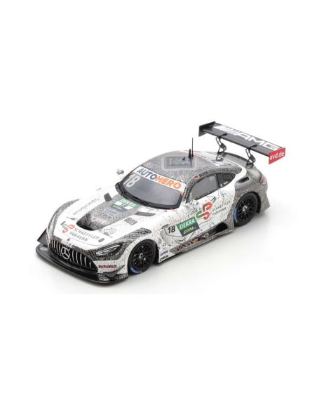 SPARK MODEL SG877 MERCEDES GT3 N.18 DTM 2022 MAXIMILIAN BUHK 1:43 Modellino