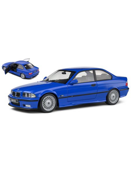 SOLIDO SL1803912 BMW 3-SERIES M3 (E36) COUPE 1996 BLUE 1:18 Modellino