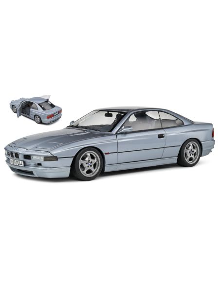 SOLIDO SL1807004 BMW 850 (E31) CSI 1992 MET.ARCTIC SILVER 1:18 Modellino