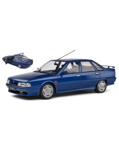 SOLIDO SL1807706 RENAULT R21 TURBO MKI 1988 BLUE 1:18 Modellino