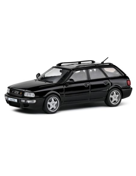 SOLIDO SL4310103 AUDI A4 RS2 AVANT SW STATION WAGON 1995 BLACK 1:43 Modellino