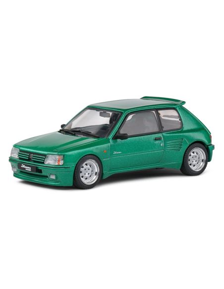 SOLIDO SL4310807 PEUGEOT 205 GTi DIMMA BODY KIT 1992 GREEN 1:43 Modellino