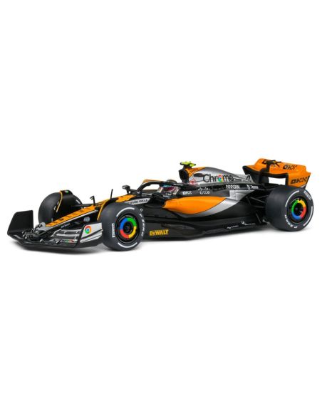 SOLIDO SL4317801 McLAREN MCL60 N.4 2nd BRITISH GP 2023 L.NORRIS 1:43 Modellino