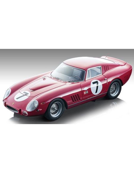 TECNOMODEL TMD1885G FERRARI 275 GTB/C COMPET.N.7 WIINER NASSAU T.T.1965 C.KOLB 1:18 Modellino