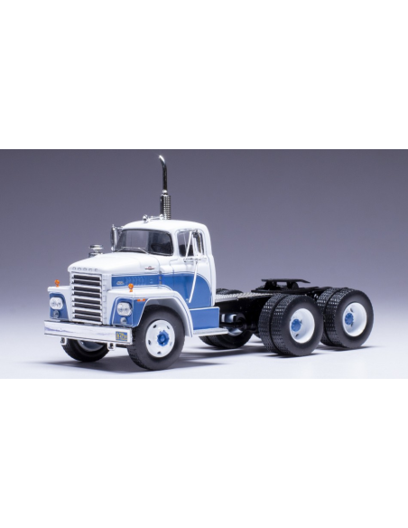 Ixo Model DODGE LCF CT 9000 1960 WHITE/BLUE 1:43 Modellino