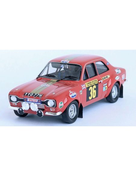 TROFEU TFRRIT16 FORD ESCORT MK1 SANREMO RALLY 1970 SUTTON- O'GORMAN 1:43 Modellino