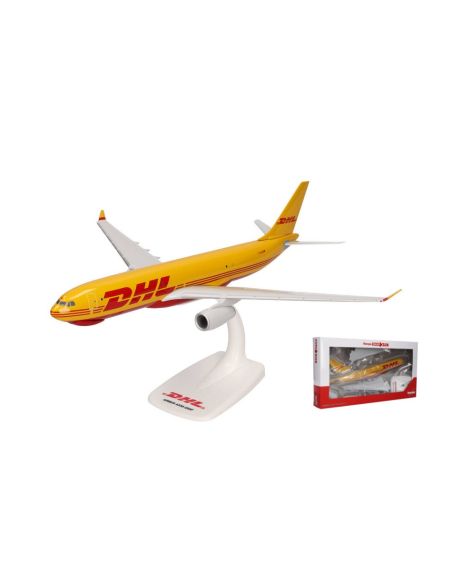 HERPA HP614139 AIRBUS A330-300F DHL AVIATION EURO TRANSPORT 1:200 Modellino