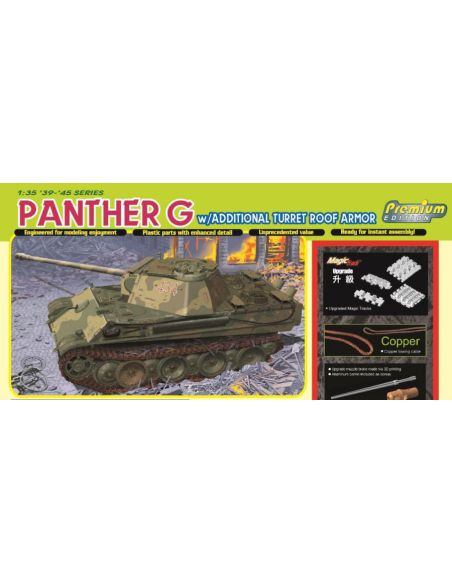 DRAGON D6913 PANTHER G LATE PRODUCTION KIT 1:35 Modellino