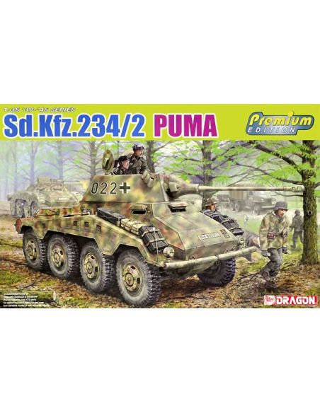 DRAGON D6943 SD.KFZ.234/2 PUMA KIT 1:35 Modellino