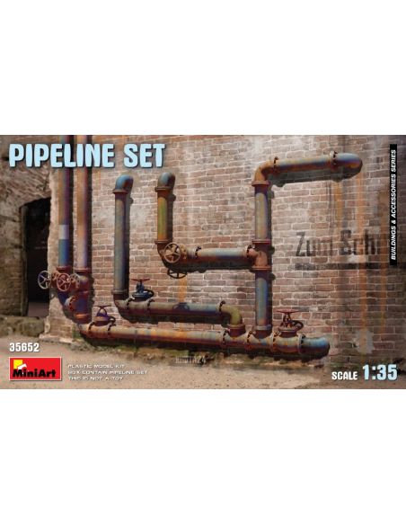 MINIART MIN35652 PIPELINE SET KIT 1:35 Modellino