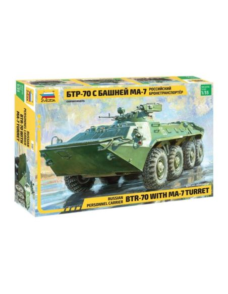 ZVEZDA Z3587 BTR-70 KIT 1:35 Modellino