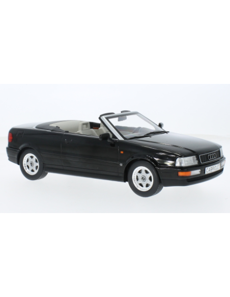 MODELCARGROUP MCG18372 AUDI 80 CABRIO 1991 BLACK 1:18 Modellino