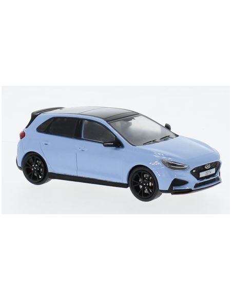 IXO MODEL MOC335 HYUNDAI i30 N 2022 LIGHT BLUE 1:43 Modellino