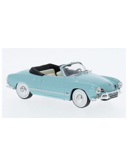 IXO MODEL CLC563 VW KARMANN GHIA 1955 LIGHT BLUE 1:43 Modellino