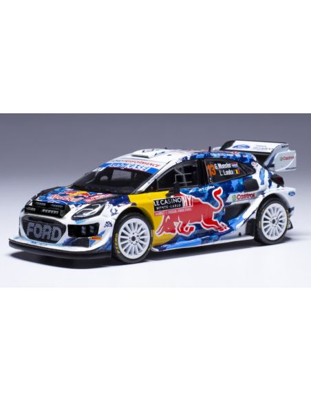 IXO MODEL RAM915 FORD PUMA WRC N.13 RALLY MONTE CARLO 2024 MUNSTER-LOUKA 1:43 Modellino