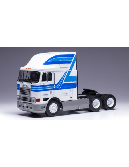 Ixo model TR190 INTERNATIONAL EAGLE CABOVER 1995 WHITE/BLUE 1:43 Modellino