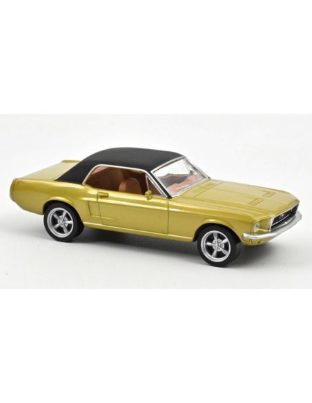 NOREV NV270569 FORD MUSTANG COUPE' 1968 GOLD JET CAR 1:43 Modellino