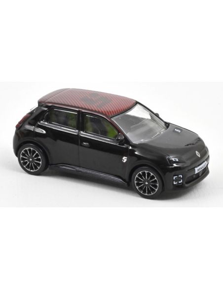 NOREV NV310975 RENAULT 5 E-TECH 100% ELECTRIC 2024 BLACK 1:64 Modellino