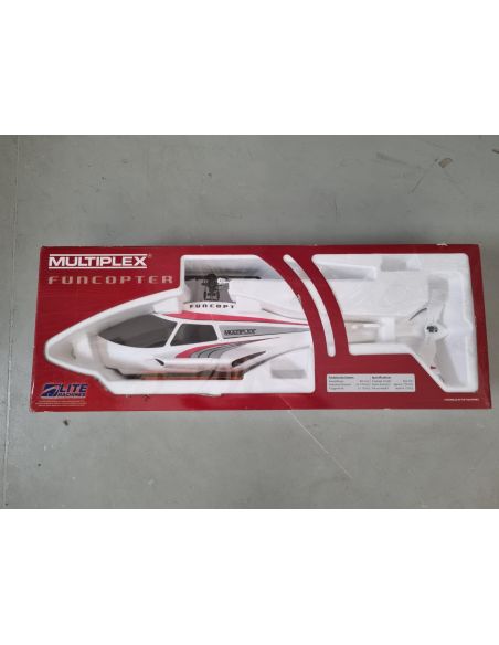 Multiplex 213001 Funcopter (con motore) Lite Machines SCATOLA ROVINATA