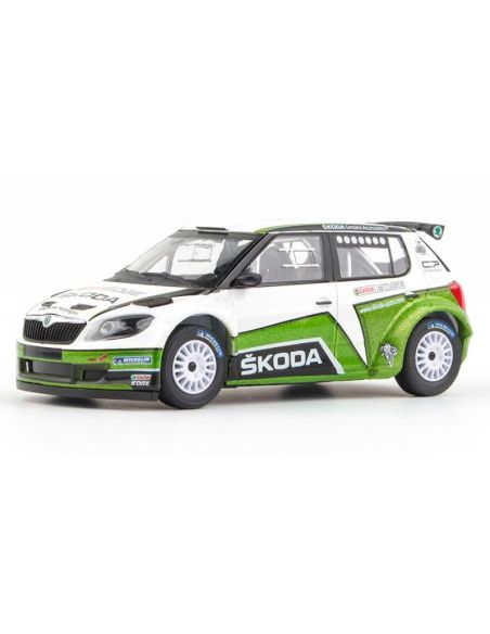 ABREX AB604T2S SKODA FABIA II FL S2000 2010 SKODA MOTORSPORT DESIGN 2012 STERRATO 1:43 Modellino