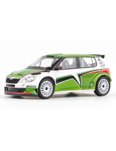 ABREX AB604TE SKODA FABIA II FL S2000 2010 SKODA MOTORSPORT DESIGN 2011 1:43 Modellino