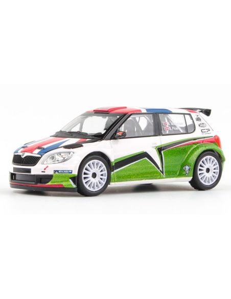 ABREX AB604TJ SKODA FABIA II FL S2000 2010 SKODA UK MIKKELSEN DESIGN 2011 1:43 Modellino