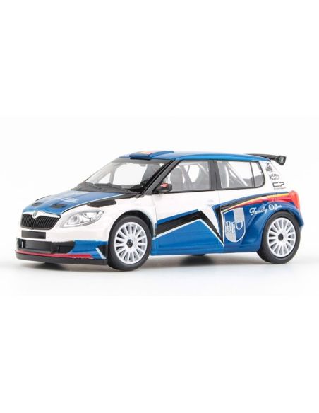 ABREX AB604TL SKODA FABIA II FL S2000 2010 BFO SKODA RALLY TEAM LOIX DESIGN 2011 1:43 Modellino