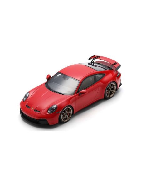 SCHUCO SH450052600 PORSCHE 911 GT3 (TYPE 992) 2022 GUARD RED 1:18 Modellino