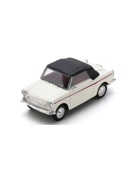 SCHUCO SH450057900 AUTOBIANCHI BIANCHINA EDEN ROC 1960 WHITE 1:18 Modellino