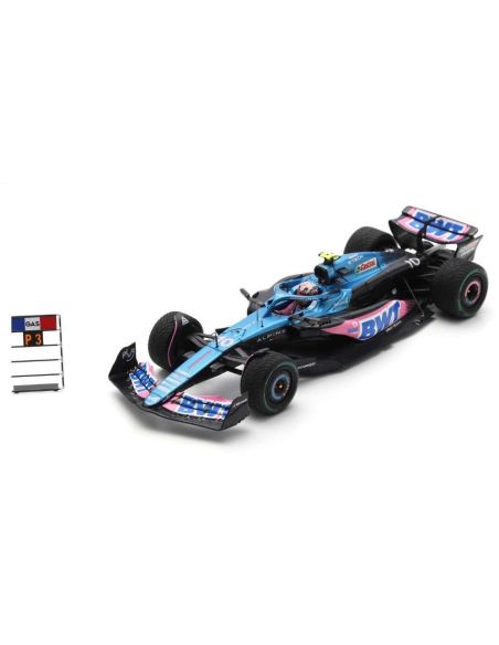 SPARK MODEL S8925 ALPINE A523 N.10 3rd DUTCH GP 2023 PIERRE GASLY WITH PIT BOARD 1:43 Modellino