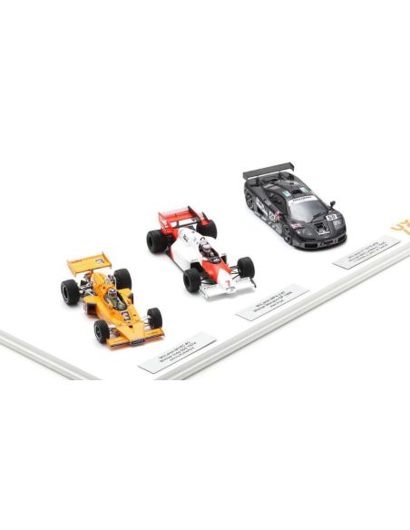 SPARK MODEL SP529 MC LAREN TRIPLE CROWN M16C/MP4-2/F1 GTR NR.59 LIM.600 1:43 Modellino