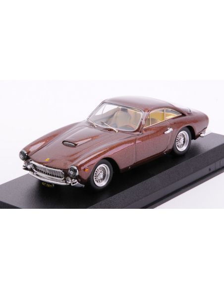 BEST MODEL BT9635-2 FERRARI 250 GT LUSSO PERSONAL CAR STEVE MC QUEEN 1964 BROWN 1:43 Modellino