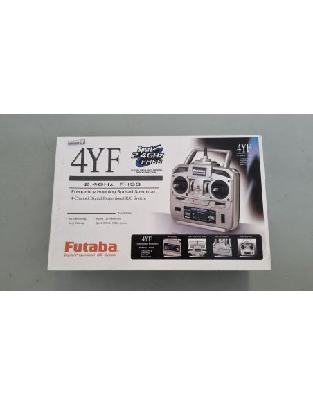 FUTABA 4YF R2004GH 2.4 GHZ DRY RADIOCOMANDO RADIO Box Rovinato