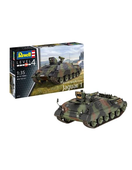 REVELL RV03353 RAKETENJAGDPANZER JAGUAR 1 KIT 1:35 Modellino