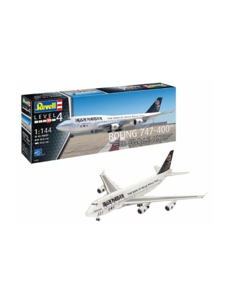 REVELL RV03780 BOEING 747-400 ED.FORCE ONE KIT 1:144 Modellino