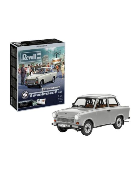 REVELL RV05630 TRABANT 601 60th ANNIVERSARY KIT 1:24 Modellino