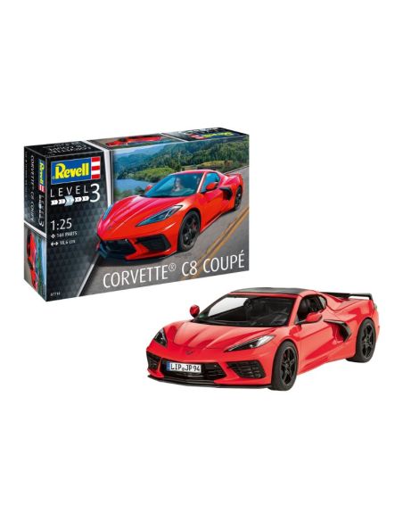 REVELL RV07714 CORVETTE C8 COUPE' KIT 1:25 Modellino