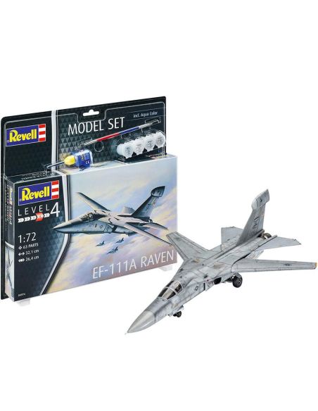 REVELL RV64974 EF-111A RAVEN MODEL SET KIT 1:72 Modellino