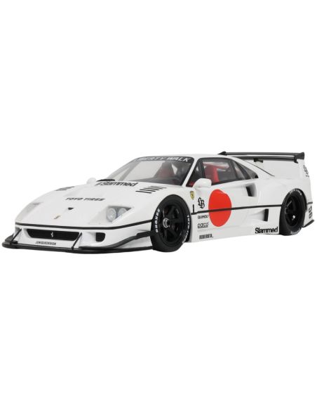 GT SPIRIT GT470 LB-WORKS F40 2023 WHITE 1:18 Modellino