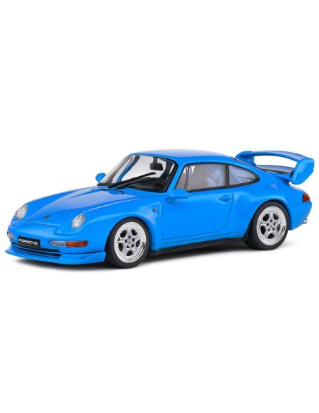 SOLIDO SL4313801 PORSCHE 911 993 RS CLUBSPORT COUPE 1993 LIGHT BLUE 1:43 Modellino