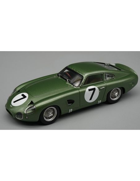 TECNOMODEL TMD4328A ASTON MARTIN DP214 N.7 LE MANS 1963 B.KIMBERLEY-J.SCHLESSER 1:43 Modellino