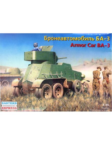 EASTERN EXPRESS EE35125 ARMOR CAR BA-3 KIT 1:35 Modellino