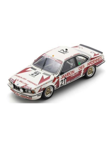 SPARK MODEL SB662 BMW 635 CSI N.21 24 H SPA 1985 BRUN-BOUTSEN-GROHS 1:43 Modellino